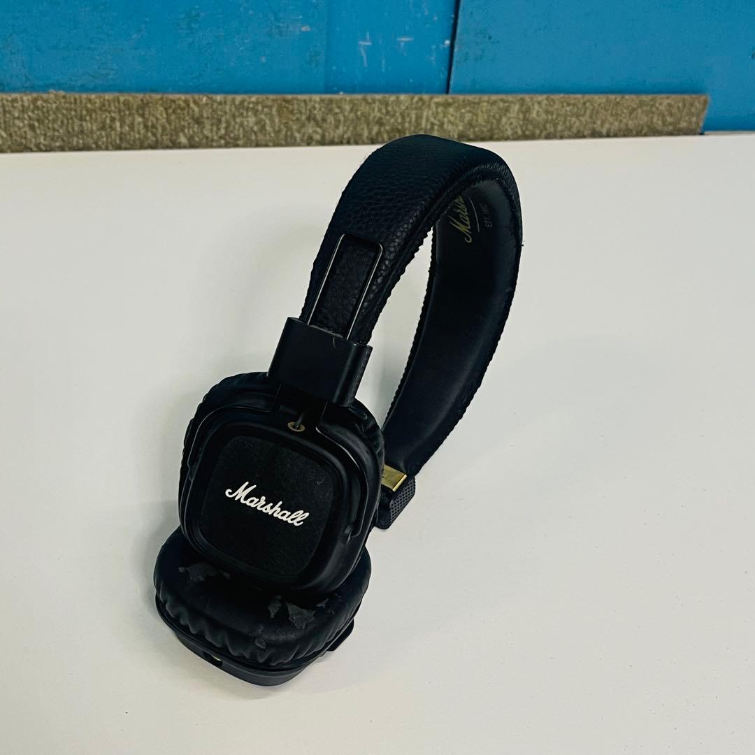 Marshall ワイヤレスヘッドホン ブラックEST.1962 - メルカリ