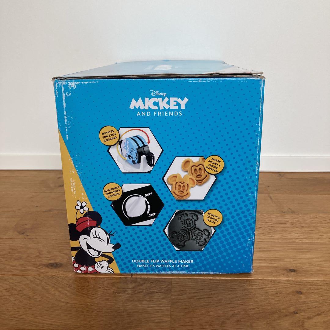 超希少!!・未使用品!!】ミッキー ミニー ダブル フリップ ワッフルメーカー