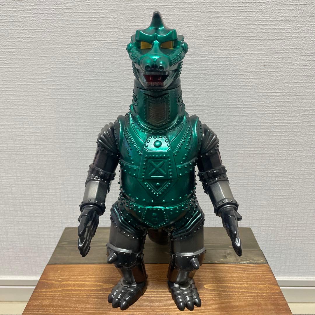 マルサン　メカゴジラ　（全高約31センチ）ソフビ 2月17日(月)18時より抽選開始】【マルサン】メカゴジラ2 450 機械可視