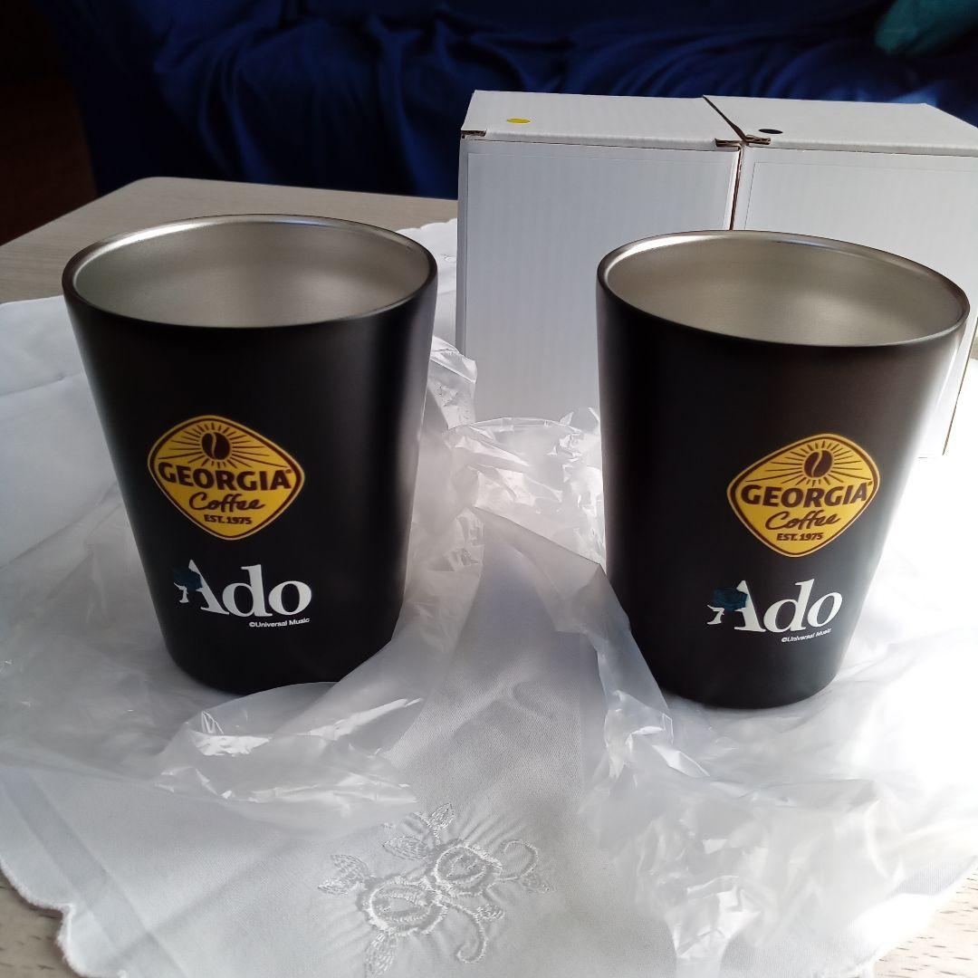 ジョージア当選品 Adoオリジナルタンブラー ル・クルーゼOTGボトル