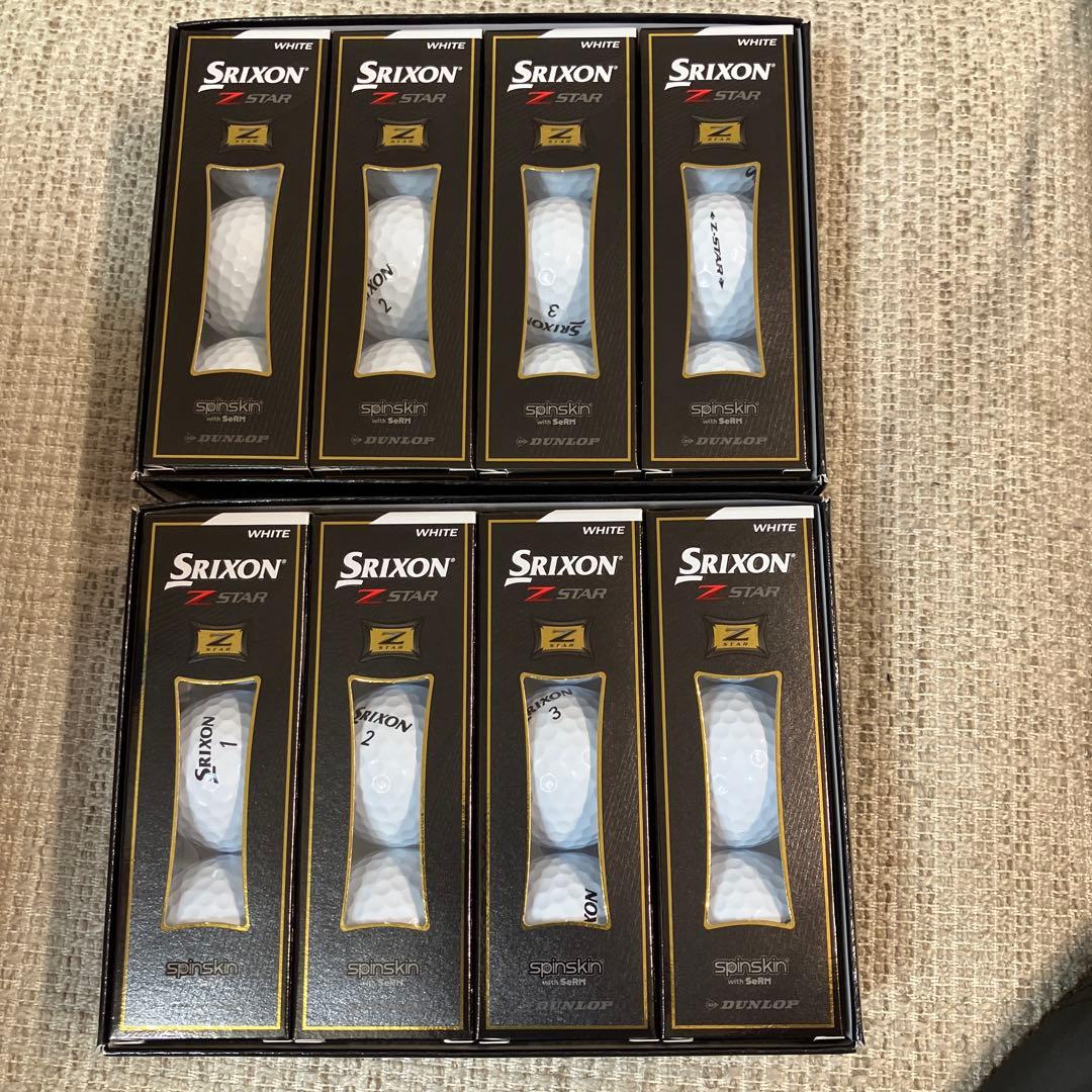 Srixon Z STAR ホワイトゴルフボール 24個セット Srixon Z-Star Diamond 3 24 Pack Golf Balls – Golfio