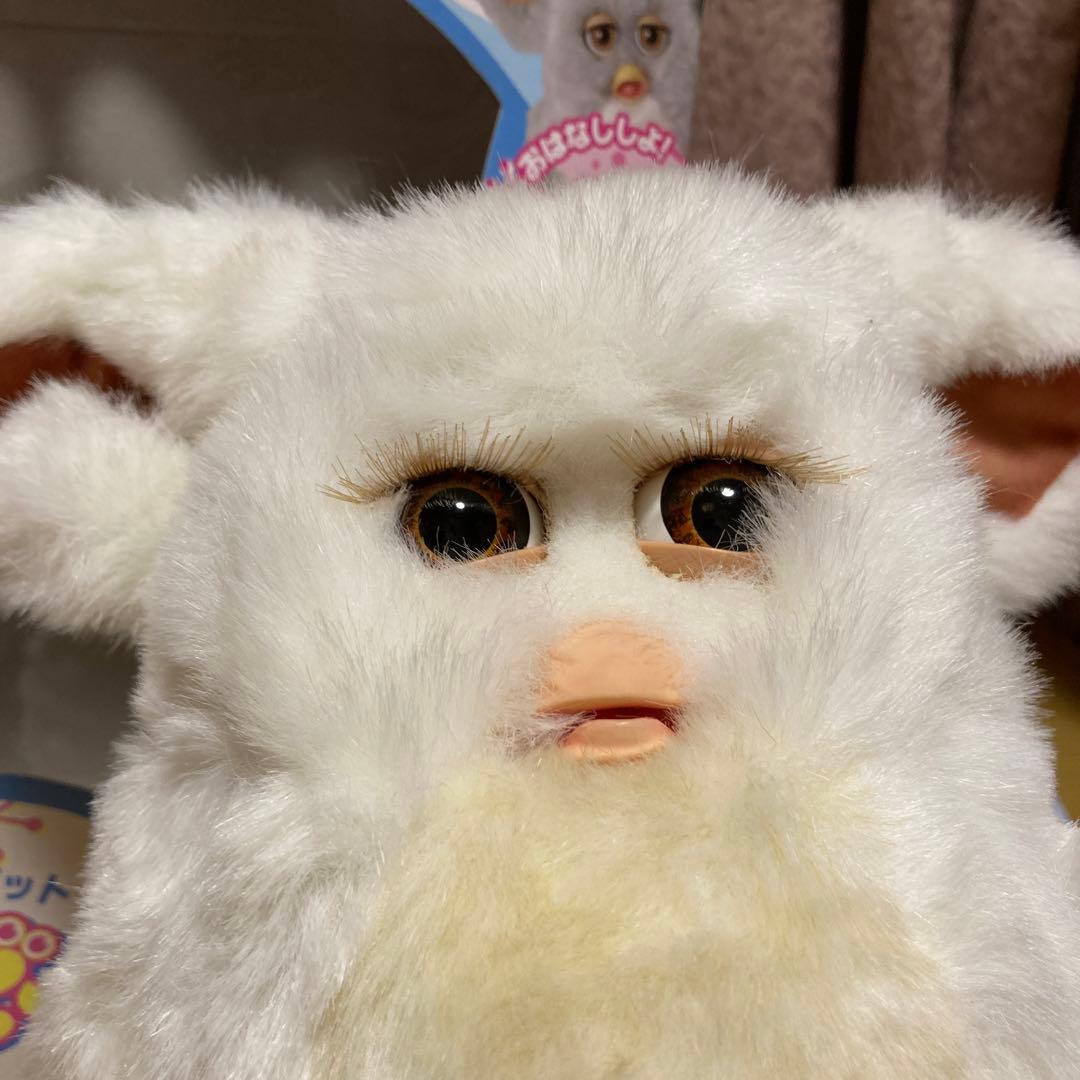 ファービー2⭐︎可動せず シュガースノーホワイト茶目 日本語版