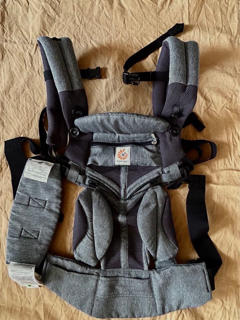 エルゴベビーオムニ360 クールエア メッシュ グレー