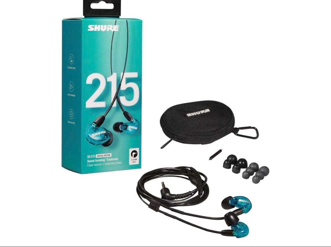 shure SE215 イヤホン　有線 楽天市場】SHURE シュア SE215 ブラック Pro Line 有線イヤホン カナル