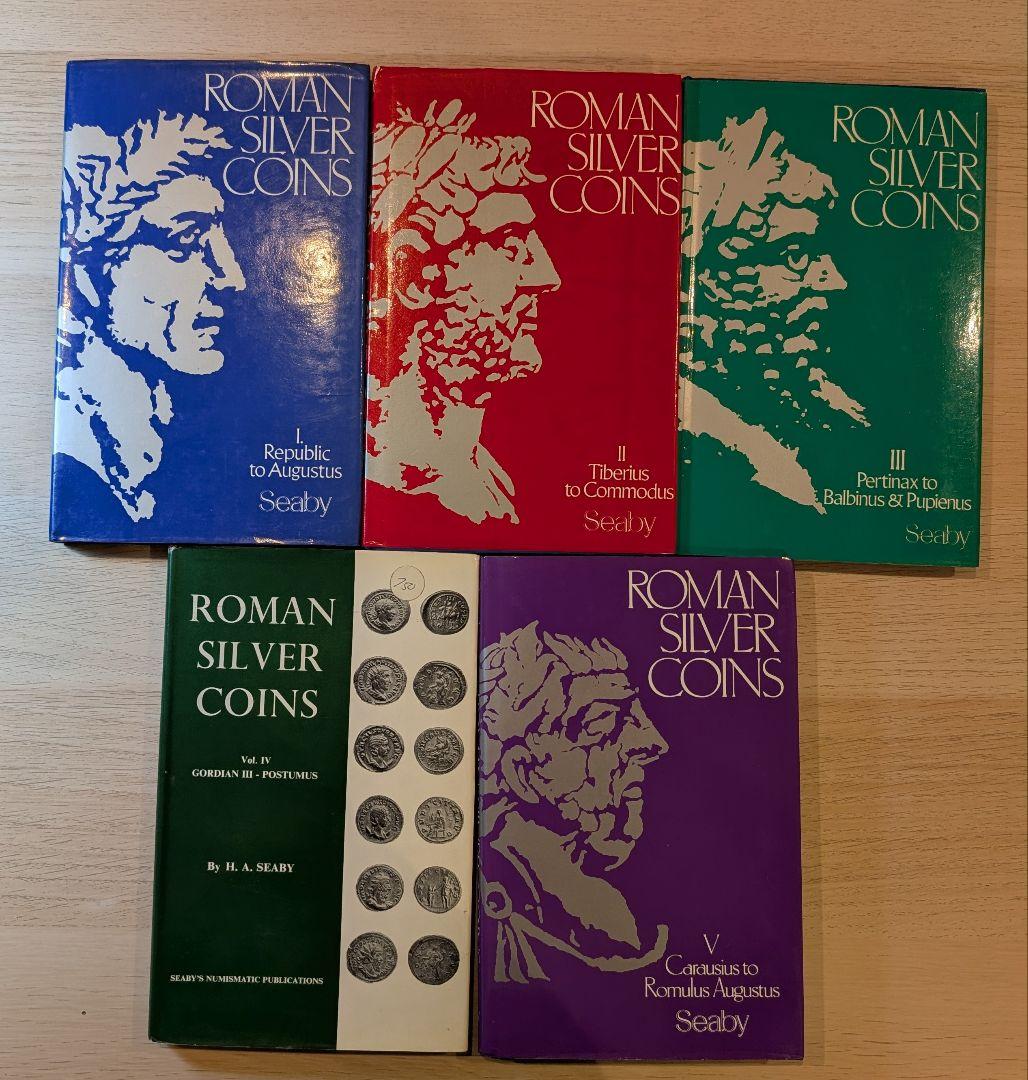 Roman Silver Coins 全5巻セット Rome's 