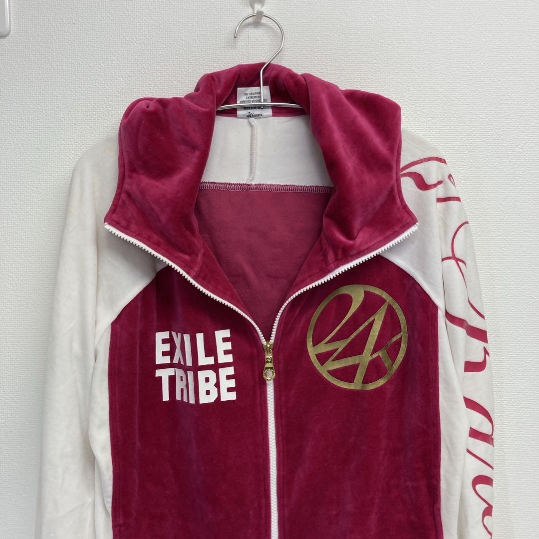 24karats EXILE ジャージ 上下 セットアップ ベロア L ダンス - メルカリ