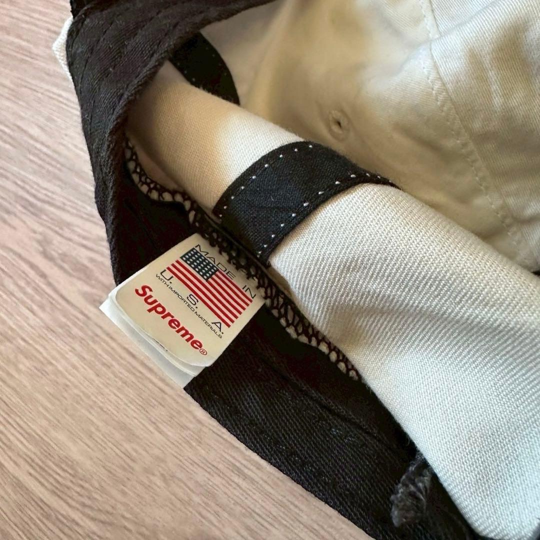 帽子 Supreme 2-Tone S Logo 6-Panel \"Stone\"