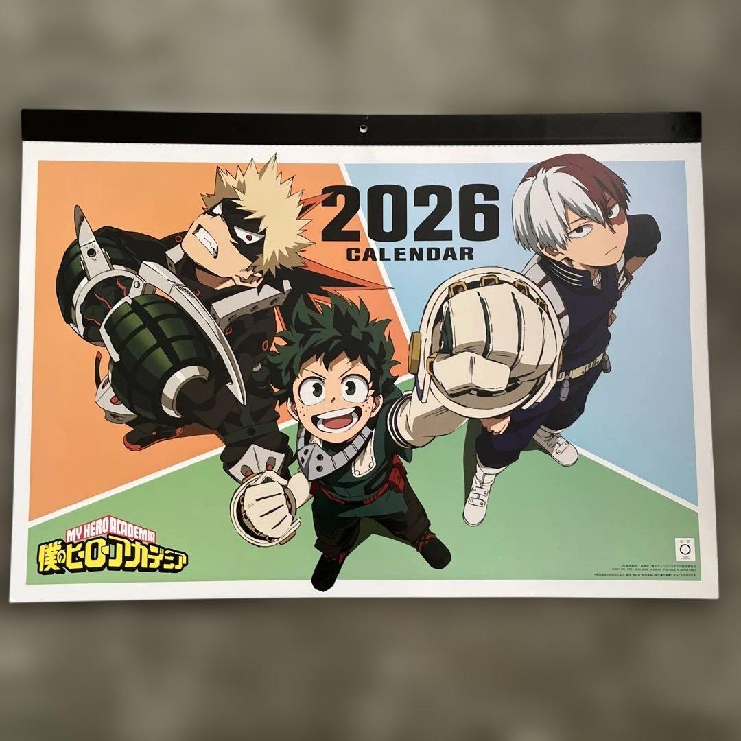 僕のヒーローアカデミア カレンダー 2026 ヒロアカ - メルカリ