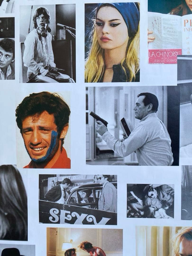 ジャンリュックゴダール アニエスベー コラージュポスター - メルカリ