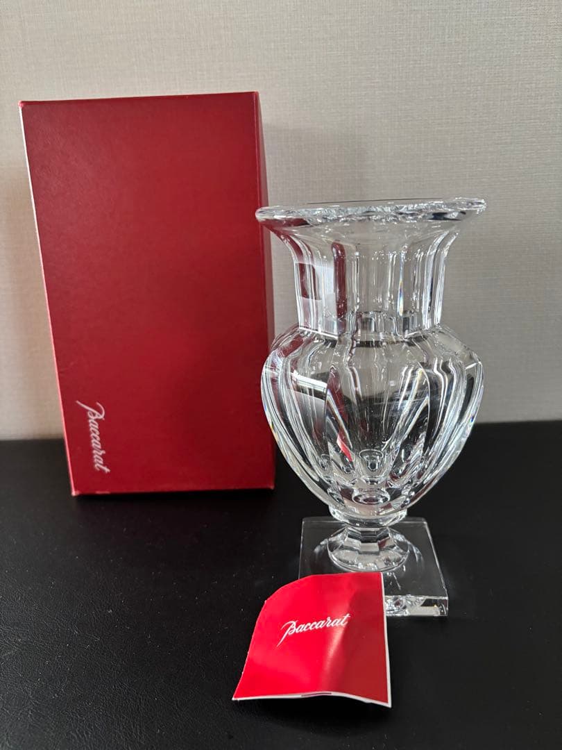 バカラ マリールイーズ フラワーベース 花瓶 Baccarat バカラ⭐️フラワーベース 花瓶 マサイ ショップ バカラ 花瓶