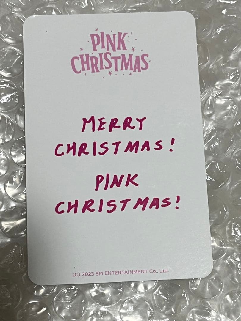 SHINee ミノ トレカ ピンク クリスマス pink Christmas - メルカリ