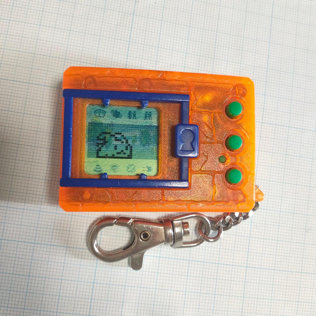 動作確認済み】 デジタルモンスター 初代 クリアオレンジ 透明