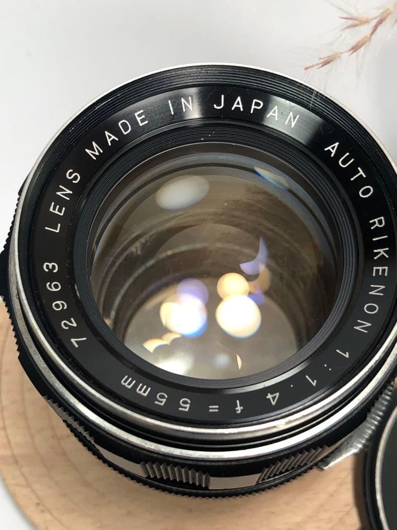 レア RICOH AUTO RIKENON 55mm f1.4 m42マウント - メルカリ