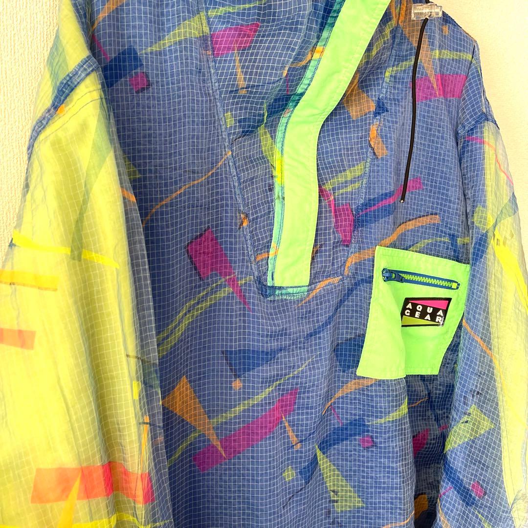 希少 NIKE AQUA GEAR 90s リバーシブル ナイロン ジャケット - メルカリ