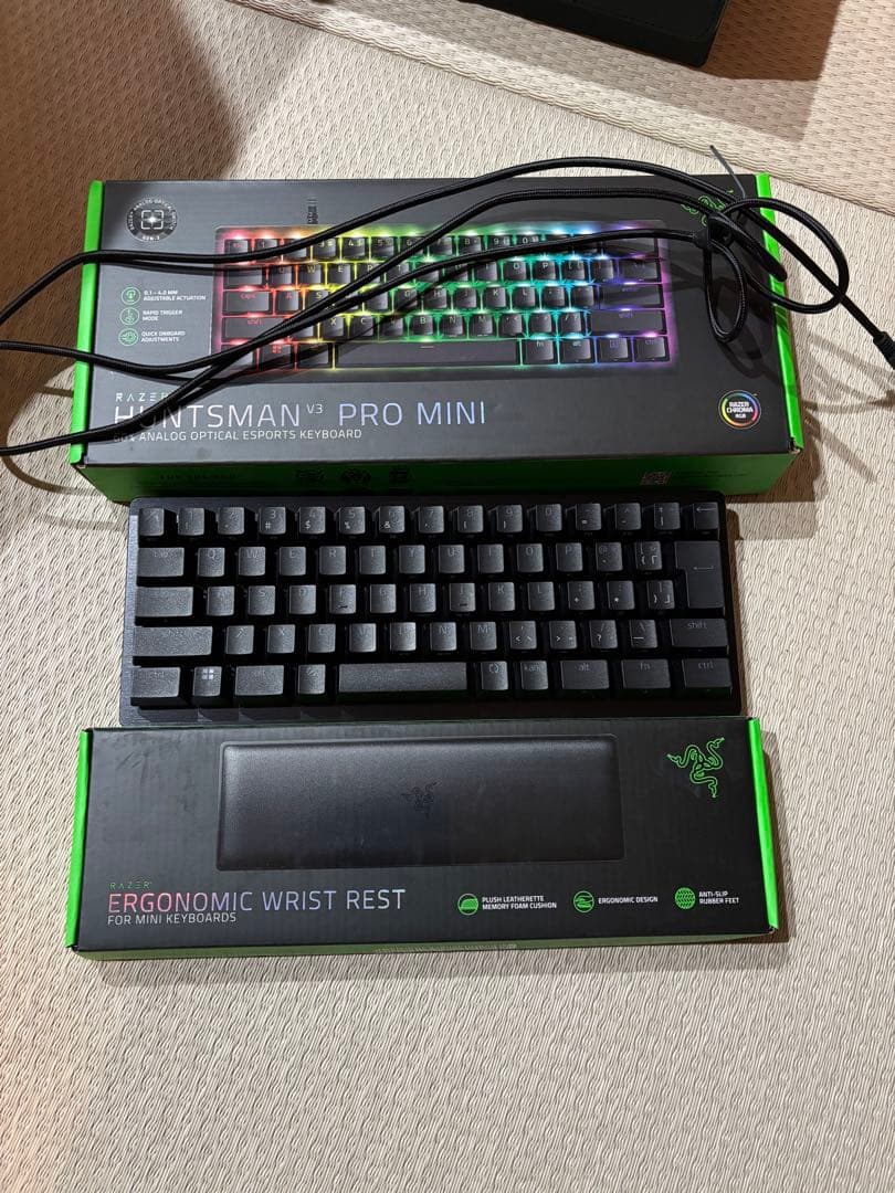 Razer Huntsman V3 Pro Mini レイザー おまけ付き Amazon.co.jp: Razer ラピッドトリガー 搭載 Huntsman V3 Pro Mini JP