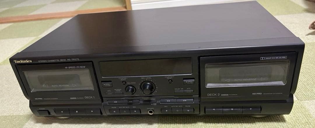 即購入可】 Technics RS-TR575 ステレオカセットデッキ - メルカリ