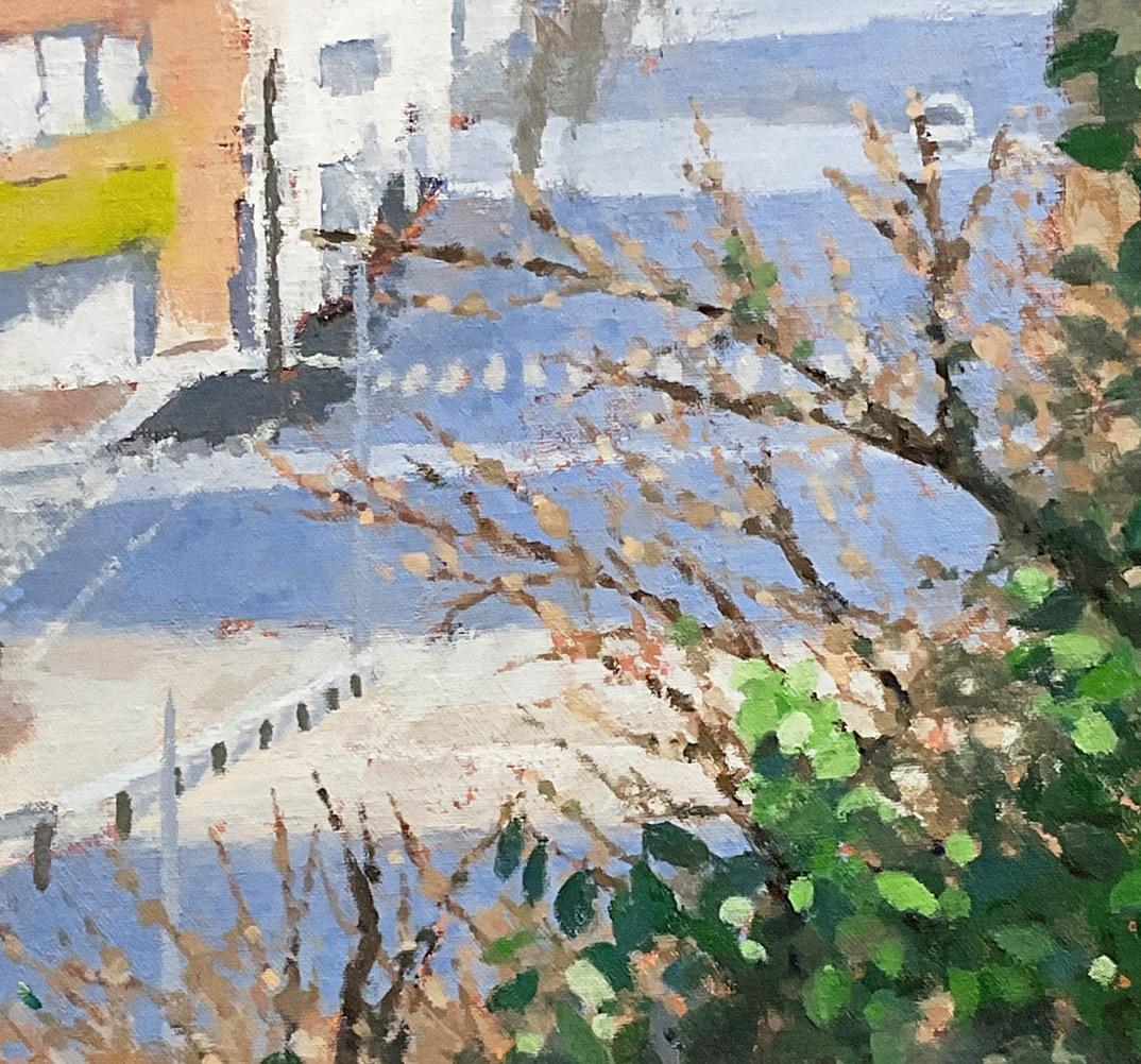 1970年T.TOMIYA 頓宮隆輔8号『スペインサン・マルティン橋』油彩