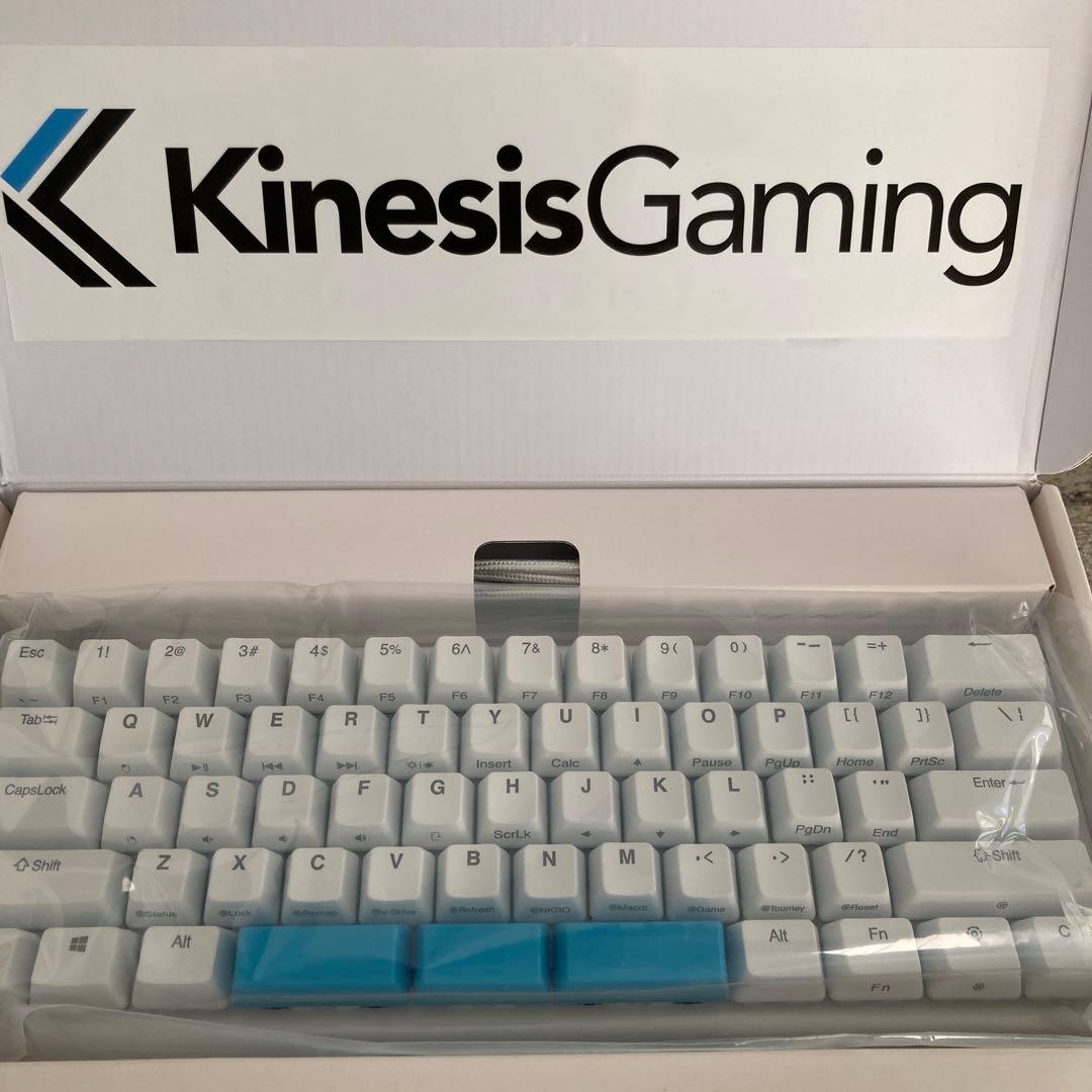 Kinesis Gaming TKO スペース分割　ホワイト　キーボード Amazon | KINESIS Gaming TKO ホワイト メカニカルキーボード