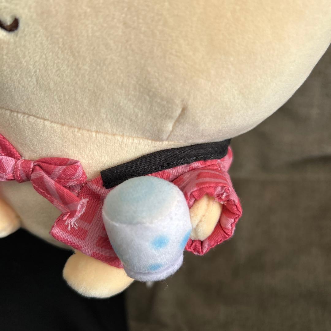 ちいかわ☆くりまんじゅう☆しっぽり相席ぬいぐるみ☆美品です