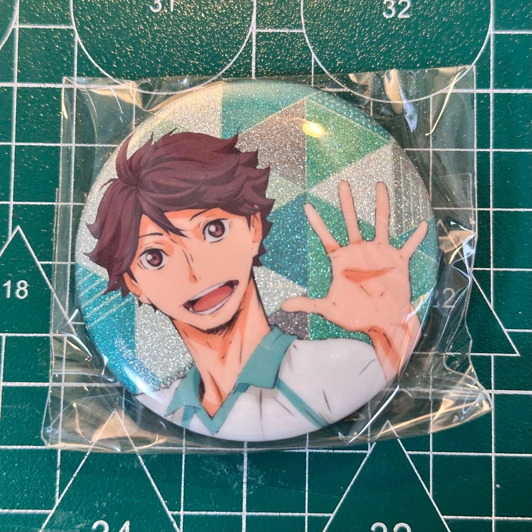 ハイキュー!! 及川徹 ラメキラカンバッジ - メルカリ