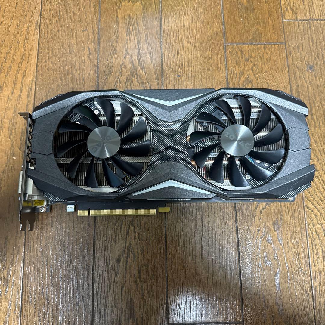 ZOTAC GTX 1070 8GB ジャンク品 ZOTAC GTX 1070 8GB ジャンク品 ジャンク ZOTAC GTX 1070 8G 動作確認