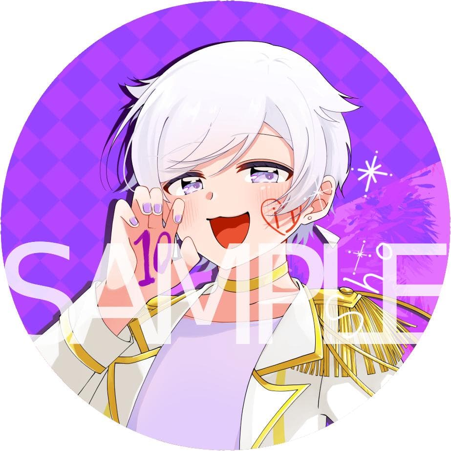 いれいす 初兎 10万人缶バッジ - メルカリ