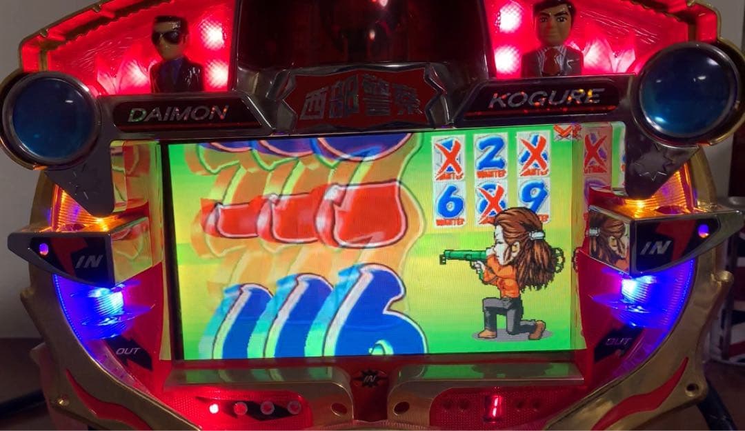 CR西部警察 パチンコ実機 卓上タイプ - メルカリ