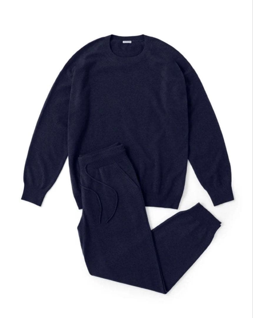 そら　cash & barba モンゴリアンカシミヤ ネイビー サイズ1 モンゴリアンカシミヤ セットアップ, Black – cash & barba