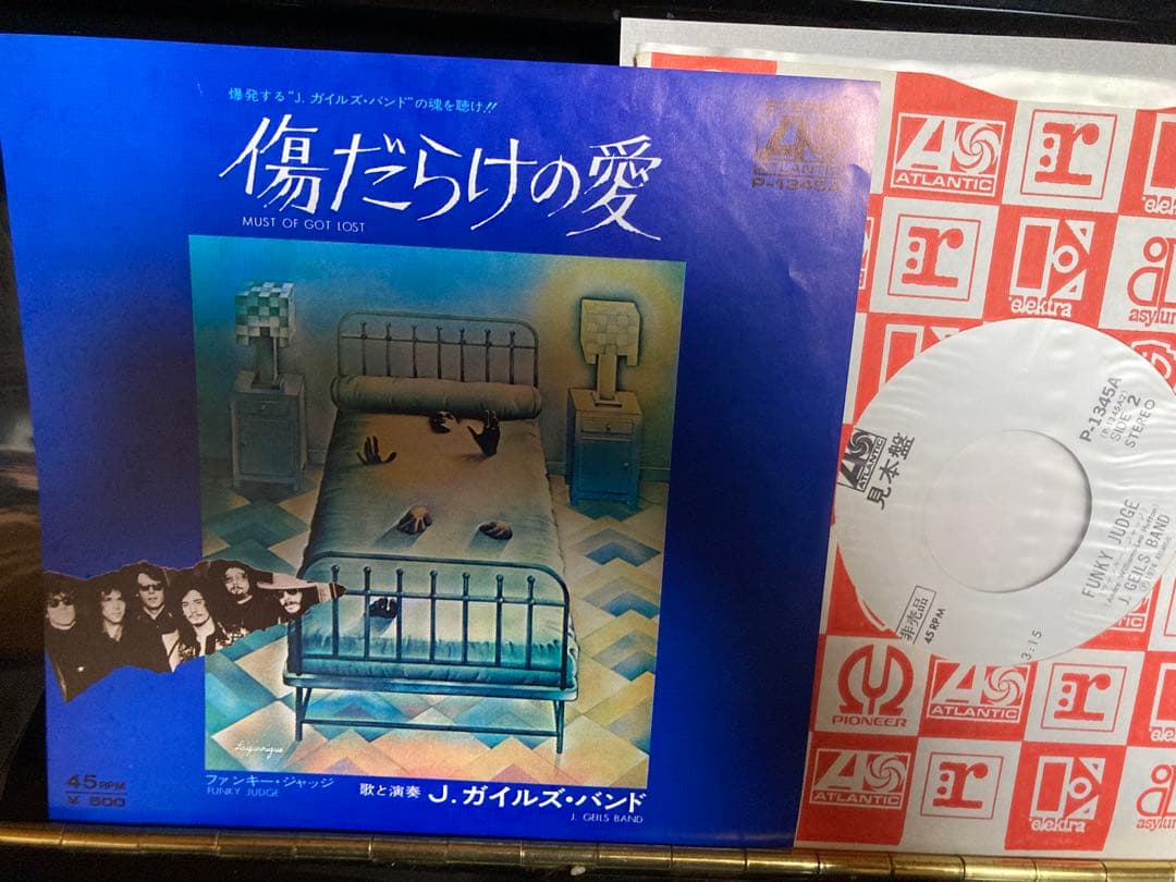 国内見本盤７インチJ geils Band J.ガイルズ・バンド 傷だらけの愛 国内見本盤7インチJ geils Band J.ガイルズ・バンド 傷だらけの愛 国内