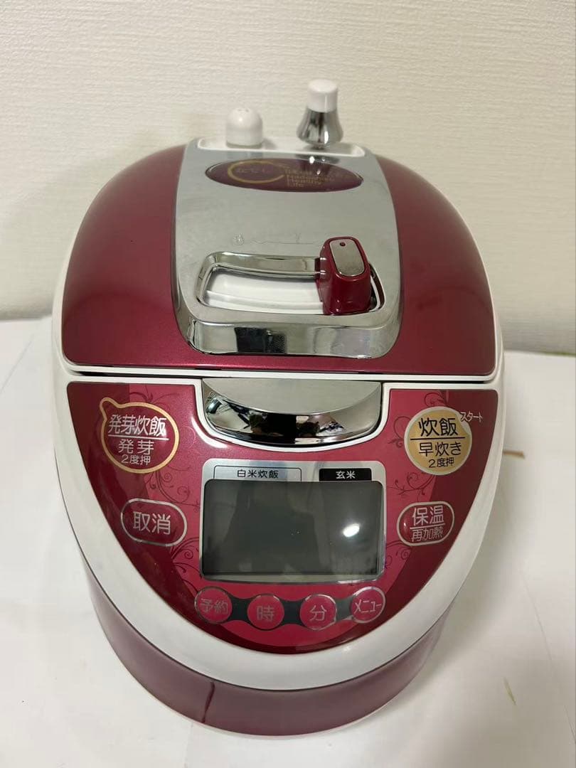 美品　NHL-2012-10 超高圧万能調理器発芽玄米　炊飯器 発芽機能付】酵素玄米・圧力炊飯器 | なでしこ健康生活公式通販