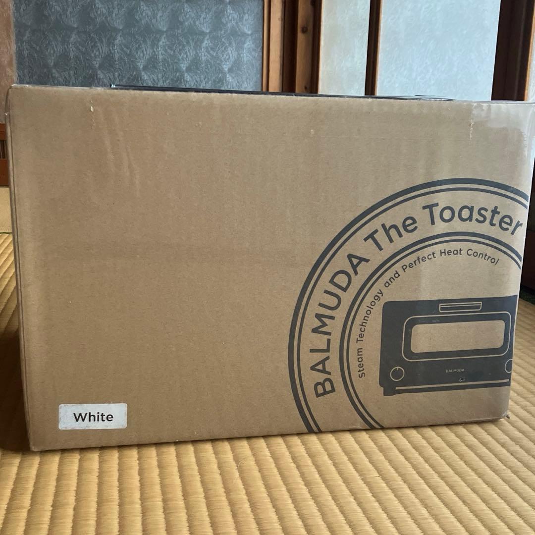 【新品未使用】バルミューダ　トースター（1月中出品） さらなるおいしさを追求。感動のトースター「BALMUDA The Toaster」の