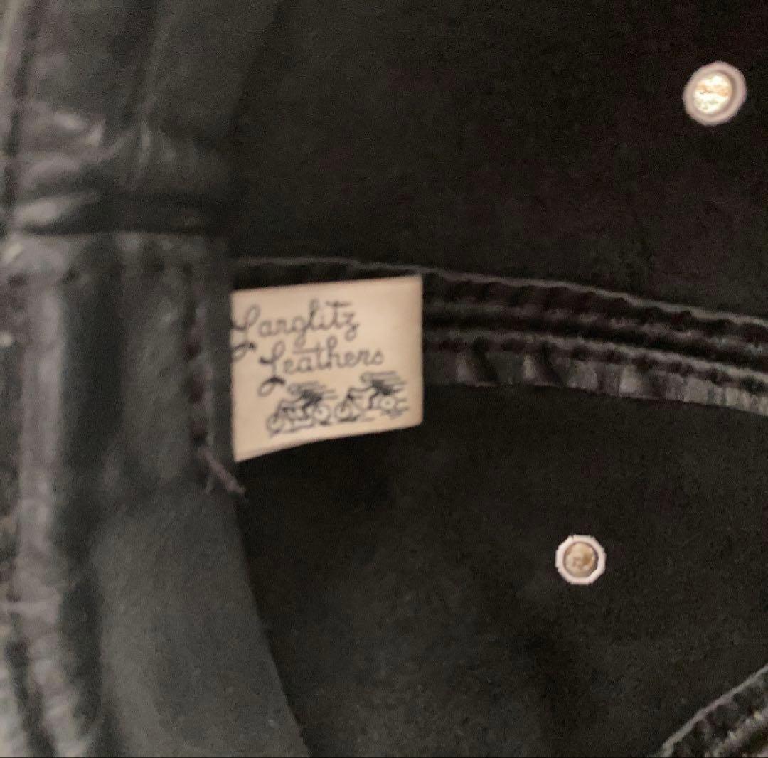 ラングリッツ レザー ベースポールキャップサイズL程度 - メルカリ