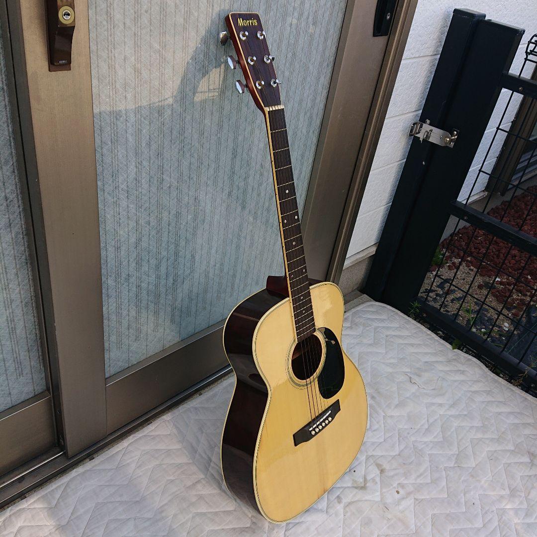Morris F-20 アコースティックギター ソフトケース付き 美品 送料無料