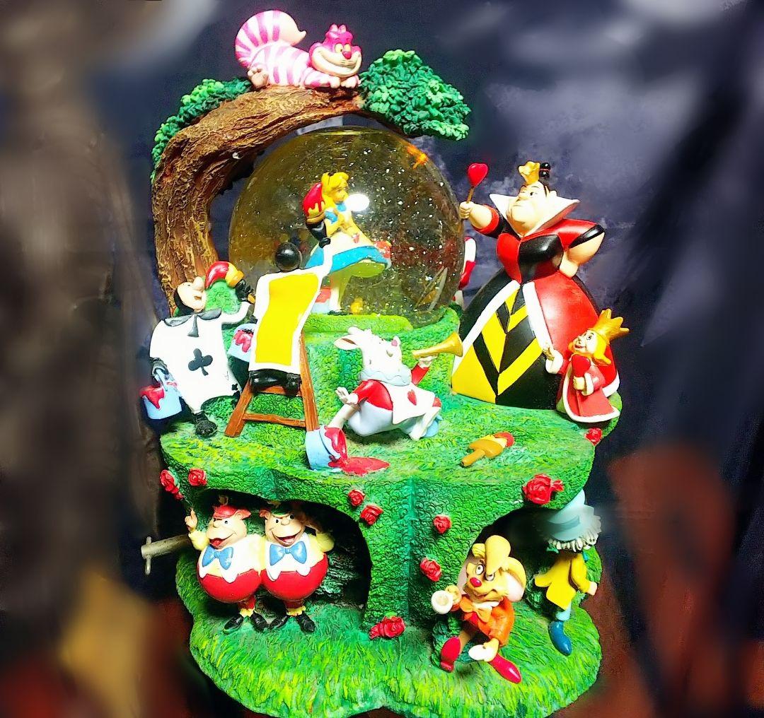 不思議の国のアリス】激レア スノーグローブ オルゴール