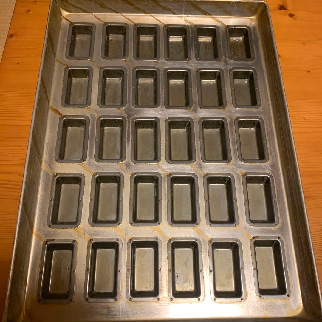 業務用フィナンシェ型　2枚組 楽天市場】フィナンシェ型 日本製 松永製作所 8P シルバー シリコン