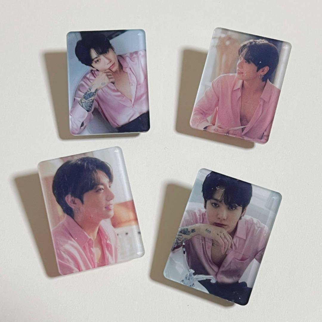 BTS グク jungkook アクリルクリップ 4個セット① - メルカリ