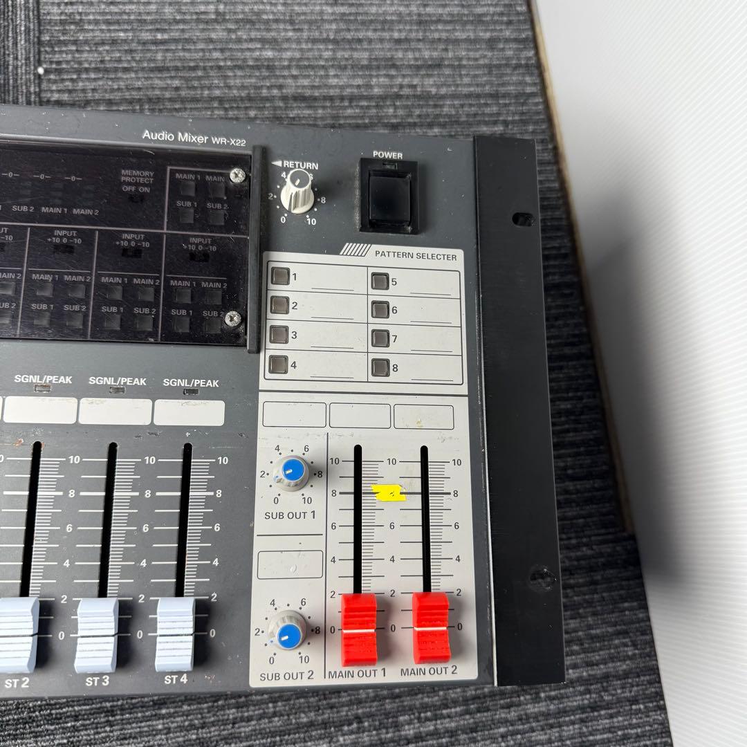 Panasonic RAMSA WR-X22 オーディオミキサーレトロ音響機器 - メルカリ