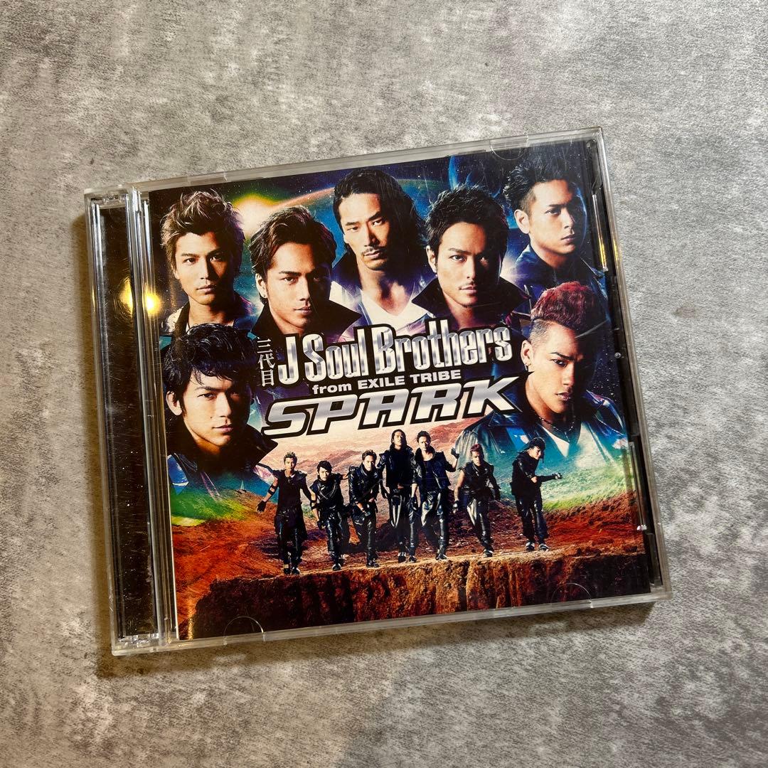 三代目J Soul Brothers SPARK CD+DVD➕おまけ付き♬ - メルカリ