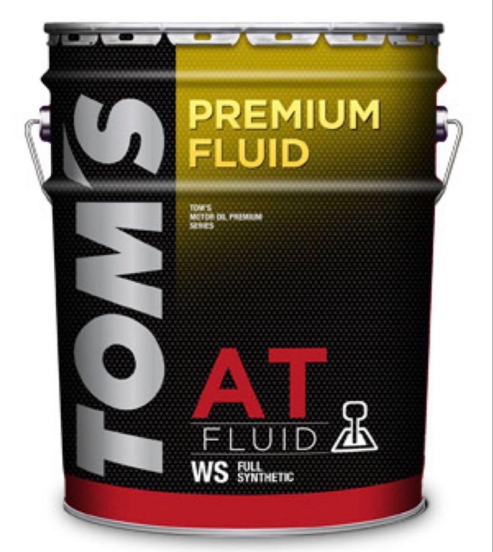 TOM'S AT FLUID プレミアムオイル ペール缶　20L TOM'S AT FLUID プレミアムオイル ペール缶 20L TOMS cosaga.com