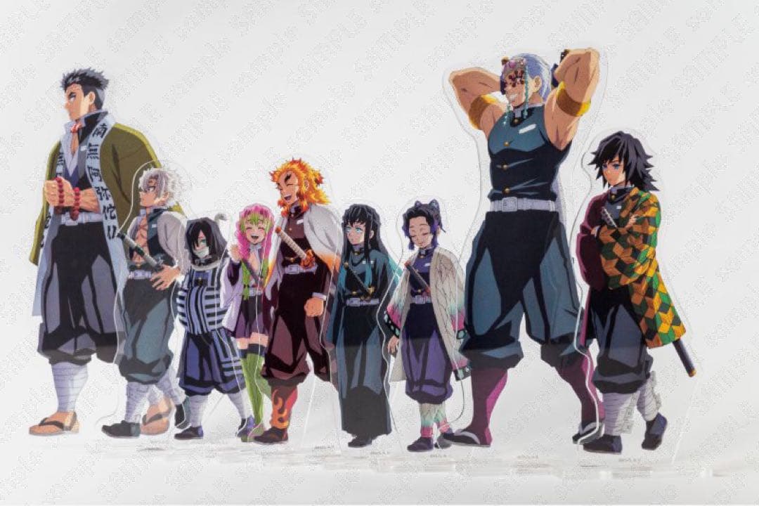 鬼滅の刃 無限列車編 笑い合う柱達 ランダムアクリルスタンド 宇髄天元