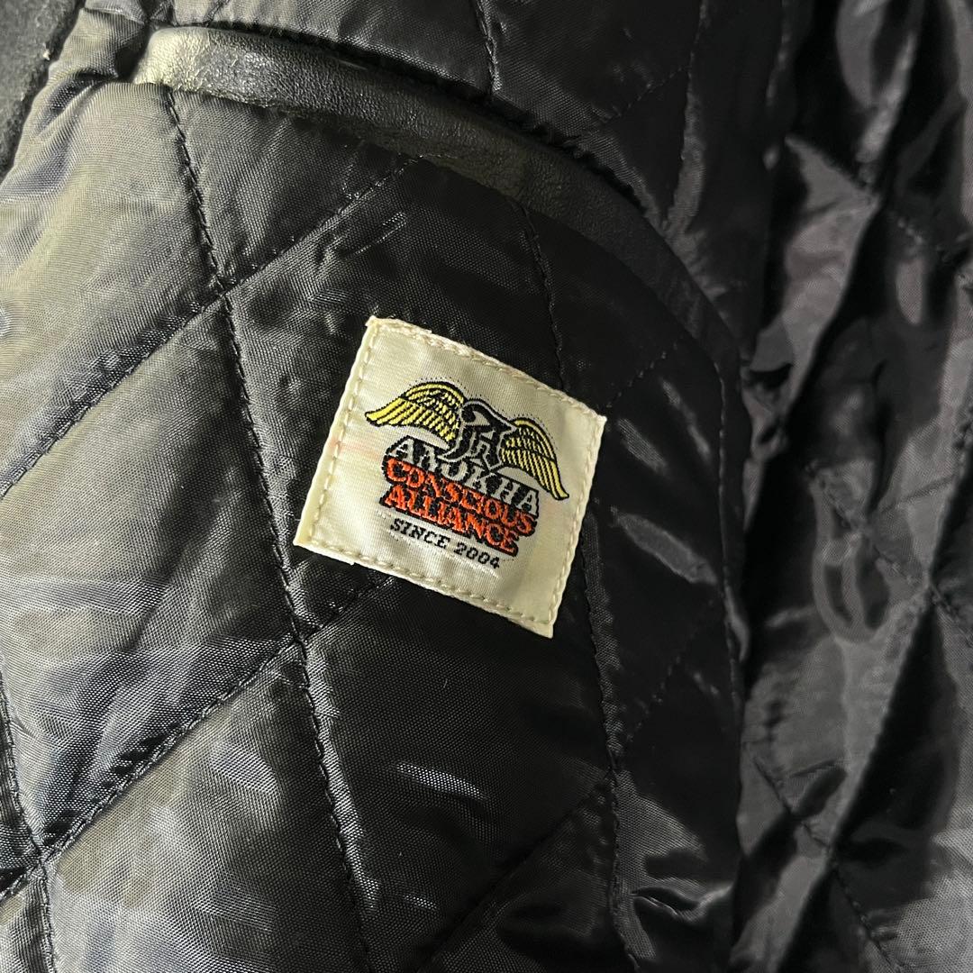 Gabor × ANOKHA スタジャン ダブルネーム S silver925 - メルカリ