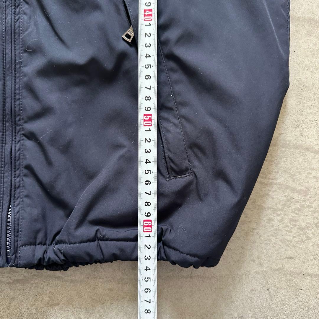 90s ラルフローレン ウォームアップジャケット ネイビー 裏フリース