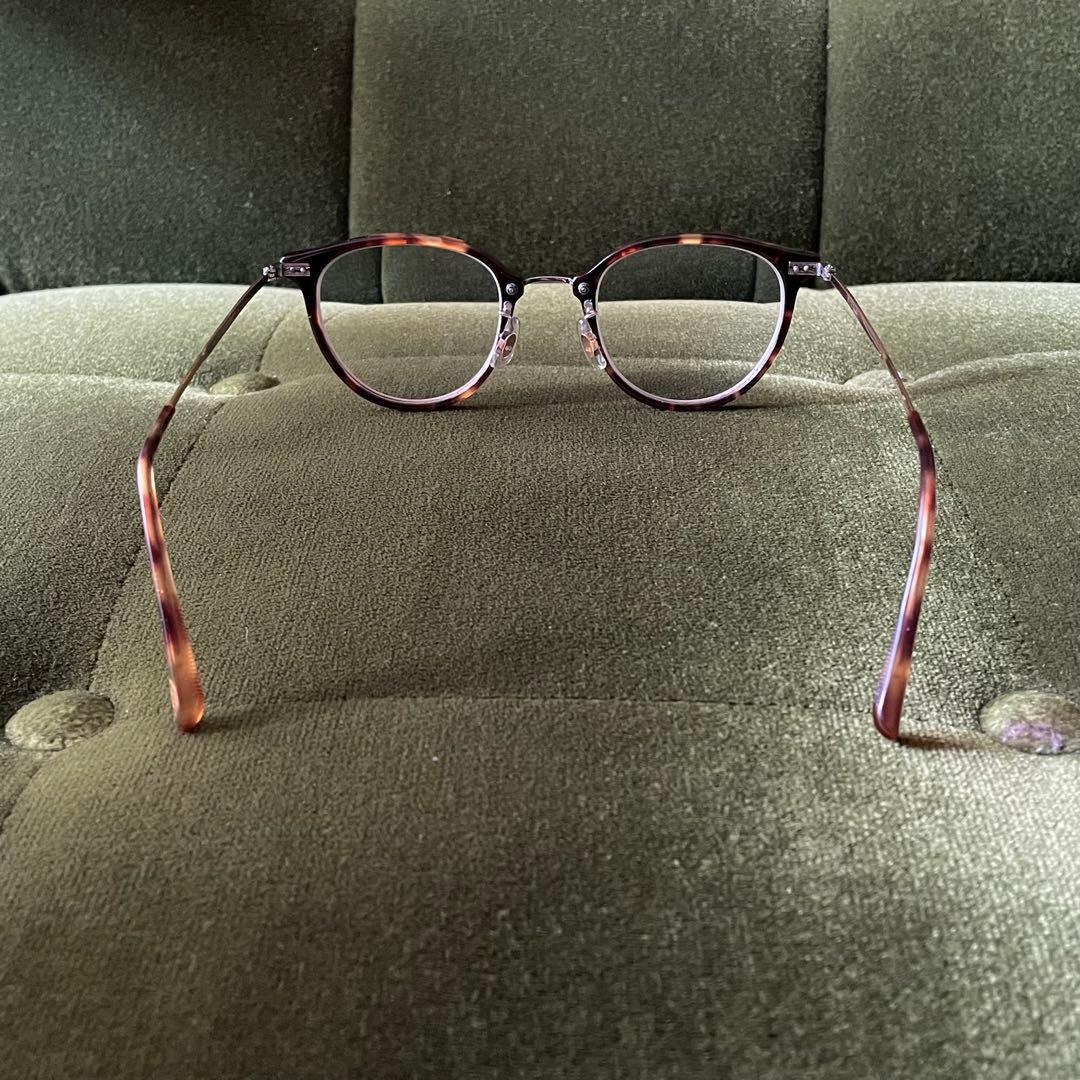 EYEVAN Hansa tort（べっ甲柄）46 22-145 度付き - メガネ・老眼鏡高価