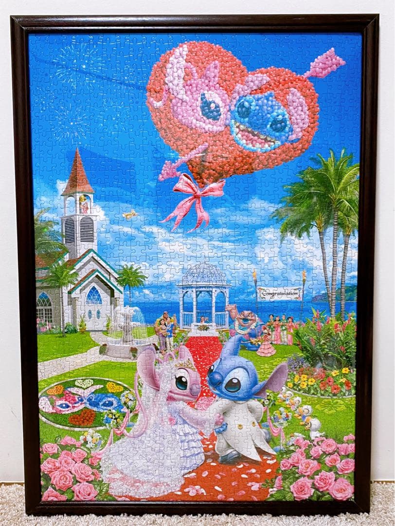 ディズニー パズル スティッチ シーサイドウェディング 1000ピース