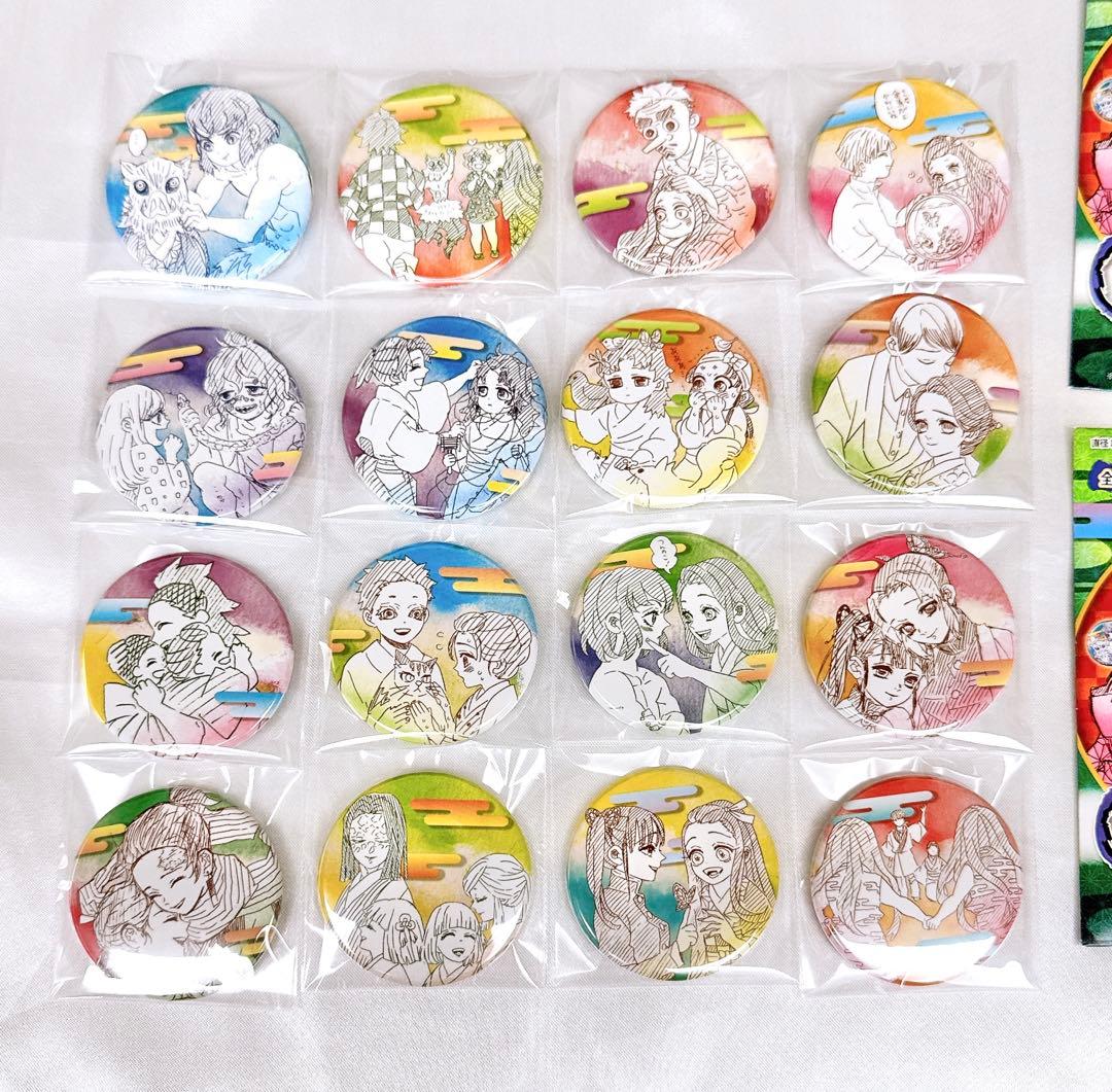 コンプリートセット】鬼滅の刃 原画展 コレクション缶バッジ プチ