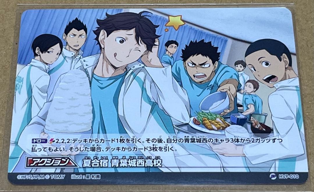1713．ハイキュー バボカ プロモーション 夏合宿 青葉城西高校 - メルカリ