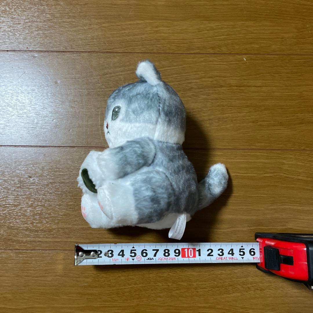 mofusand ねこ グレー ぬいぐるみ 猫 - メルカリ
