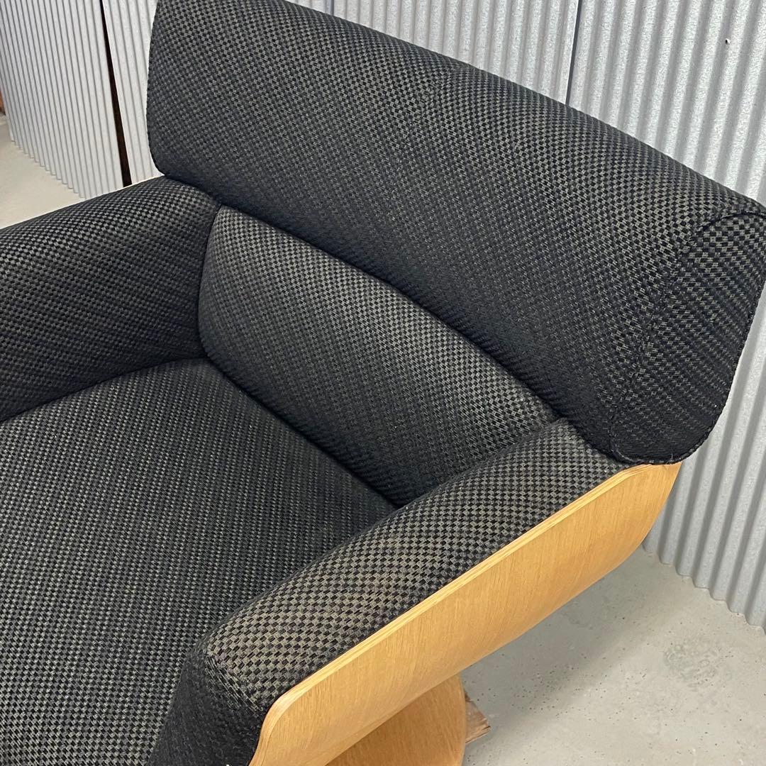 冨士ファニチア】 Tapio タピオ パーソナルチェア 回転式 木製フレーム