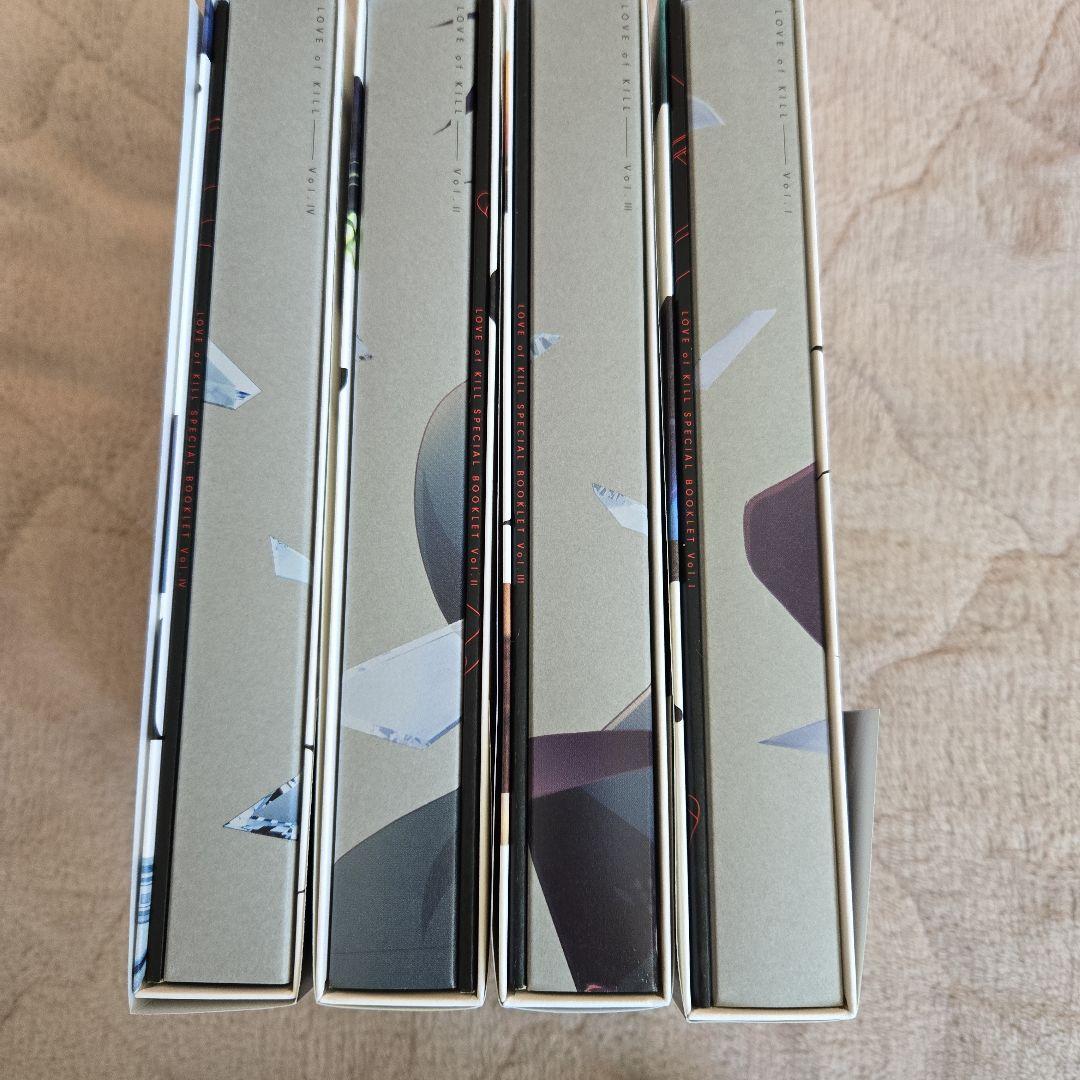 む*む様 殺し愛 アニメDVD初回生産特典盤 全4巻セット