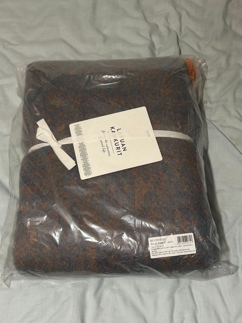 yo-yoLAPUAN KANKURIT REVONTULIブランケット REVONTULI mohair blanket 130x170cm+fringes – LAPUAN KANKURIT（ラプ